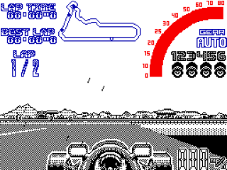 Nigel Mansell's World Championship screenshot 3 for ZX Spectrum